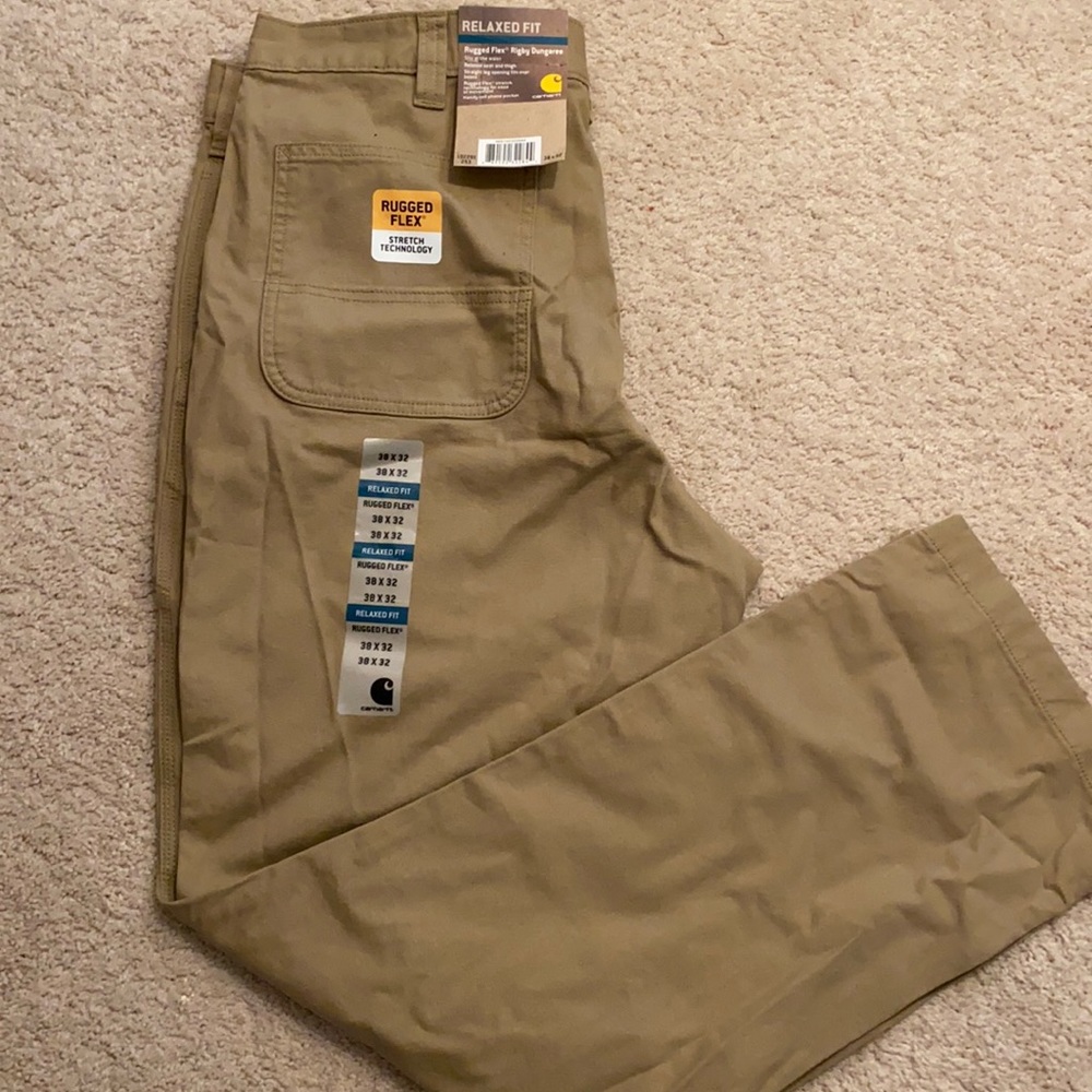 NWT Men’s khaki Carhartt Pants
